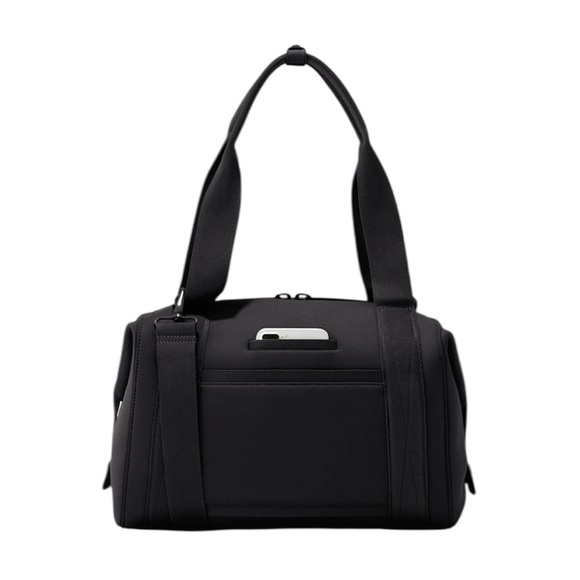 Dagne Dover Medium Landon Neoprene Carry All Bag In Onyx - Picture 2 of 13